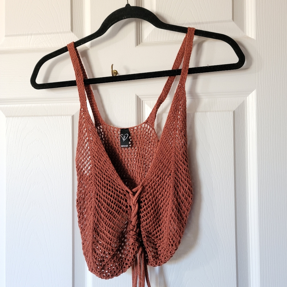 Perfect for summer boho crochet top